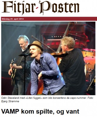 Faksimilie Fitjar-posten 29.3-2013