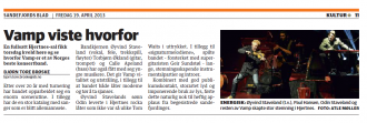 Faksimilie Sandefjords Blad 19/4-2013